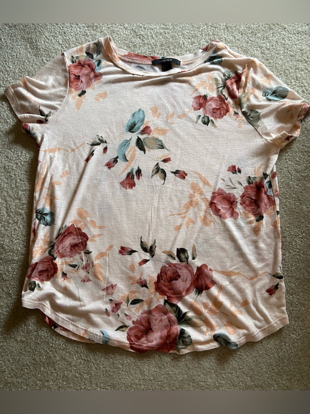 Forever 21 Pink Floral shirt​​